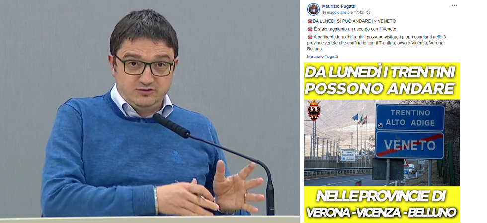 Caos visite ai parenti, fra Trentino e Veneto: non c’è ancora il via libera